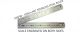 OSMER STAINLESS STEEL RULE - 100cm/40inches - DUAL SCALE - 100/40