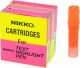 NIKKO HIGHLIGHTER - REFILLS - BOX OF 5 - ORANGE - 1296R