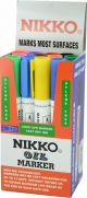 NIKKO OIL MARKER - BULLET TIP - DOZEN- ASSORTED - 1719