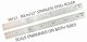 OSMER STAINLESS STEEL RULER - 30cm/12inches DUAL SCALE - 30/12