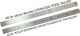 OSMER STAINLESS STEEL RULER - 45cm/18inch DUAL SCALE - 45/18