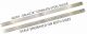 OSMER STAINLESS STEEL RULE - 600mm/ 24inches  DUAL SCALE - 60/24