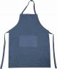 STUDENT APRON WITH ADJUSTABLE STRAP - 89 x 68.5CM - NAVY BLUE - APR02
