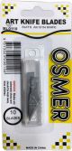 OSMER ART KNIFE BLADES - 6MM - SUIT AK101N - PACK OF 10 - BL0110