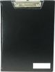 OSMER A4 CLIP FOLDER - 32 X 24.2CM - BLACK - CF01