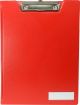 OSMER A4 CLIP FOLDER - 32 X 24.2CM - RED - CF03