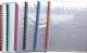 DISPLAY BOOK - CLEAR FRONT COVER - A4 20 POCKET - REFILLABLE - BLACK - CDIS01