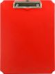 OSMER A4 CLIPBOARD - 32 x 23.2CM - RED - CLIP03
