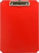 OSMER A4 CLIPBOARD - 32 x 23.2CM - RED - CLIP03