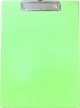 OSMER A4 CLIPBOARD - 32 x 23.2CM - LIME GREEN - CLIP11