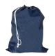 POLYESTER CORDED DRAWSTRING BAG - 35 X 41CM - NAVY BLUE - DB02