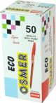 ECO BALLPENS - BOX 50 - RED - ECO7350