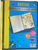 DISPLAY BOOK FIXED 40 POCKET - A4 - WITH INSERT COVER & SPINE - BLACK - FDIS41