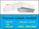 FANFOLD THERMAL LABELS - 100mm X 149mm - FF11415
