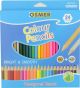 HEXAGONAL COLOUR PENCILS - 24 COLOURS - HEX24C