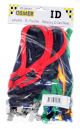 LANYARD - ALLIGATOR CLIP WOVEN WITH SAFETY RELEASE - ASSORTED - LA119