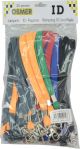 LANYARD - D CLIP WOVEN WITH SAFETY RELEASE - ASSORTED - LD219