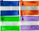 PVC MESH WITH 4 COLOURED BANDS 23CM X 15CM - MCB2315