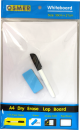 STUDENT WHITEBOARD KIT - A4 - MDF - DOUBLE SIDED - PLAIN - MWBPLAIN