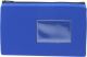 NEOPRENE NAME CARD PENCIL CASE - 1 ZIP - 23 X 15.5CM - BLUE - N2315B