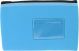 NEOPRENE NAME CARD PENCIL CASE - 1 ZIP - 23 X 15.5CM - LIGHT BLUE - N2315LB