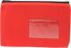 NEOPRENE NAME CARD PENCIL CASE - 1 ZIP - 23 X 15.5CM - RED - N2315R