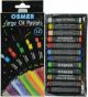 OSMER LARGE OIL PASTELS - 11MM - 12 COLOURS - OPL12