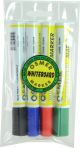 OSMER WHITEBOARD MARKER - 4 COLOUR WALLET - OS519W