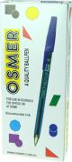 OSMER CAP MODEL BALLPEN - MEDIUM TIP - DOZEN - BLUE - OS72