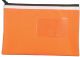 POLYESTER PENCIL CASE - 1 ZIP - 23 X 15.5 CM - ORANGE - P2315O