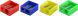 2 HOLE PLASTIC SHARPENER - BOX OF 24 - PS8020