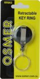 RETRACTABLE KEY RING - PLASTIC CASE - RR903