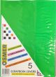 SCRAPBOOK COVER - SOLID - PACK OF 5 - SBC99