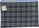 TARTAN BLUE DESIGN PENCIL CASE - GIANT 37.5 X 26CM - 1 ZIP - TARB37261