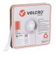 STRIP - 19mm WIDE VELCRO® BRAND BY 25 METRE ROLL - WHITE - HOOK - V14436