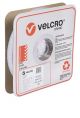 STRIP - 25mm WIDE VELCRO® BRAND  BY 25 METRE ROLL - WHITE - LOOP - V14848