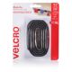 HANGSELL - VELCRO® BRAND STICK ON HOOK & LOOP TAPE - 25MM X 1M - BLACK - V25570