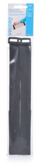 VELCRO® BRAND ADJUSTABLE MULTI PURPOSE STRAPS - 25x900MM - PACK OF 2 - BLACK - V26322