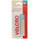 HANGSELL - VELCRO® BRAND REMOVABLE STRIPS - 88 X 19MM - PACK OF 4 - WHITE - V95189