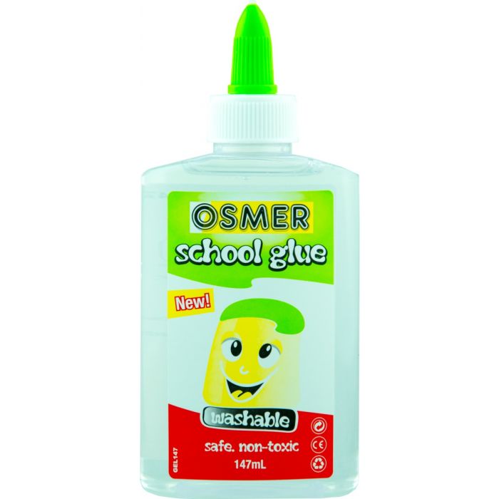 Glue gum outlet
