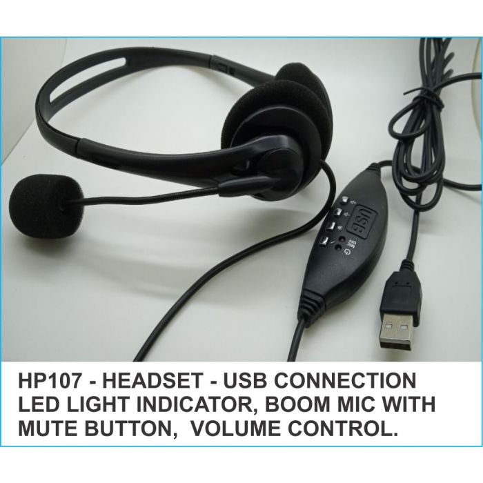 headset with usb plug