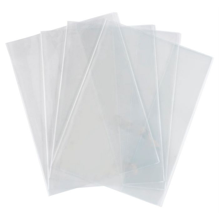 SCRAPBOOK COVER - CLEAR - PACK OF 5 - SBC4934