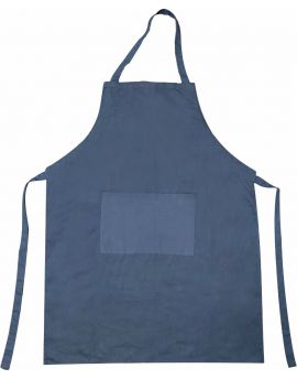 STUDENT APRON WITH ADJUSTABLE STRAP - 89 x 68.5CM - NAVY BLUE - APR02