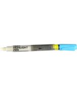 NIKKO HIGHLIGHTER - REFILLABLE - DOZEN - BLUE - 1292