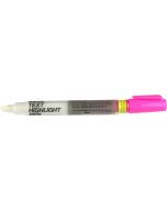 NIKKO HIGHLIGHTER - REFILLABLE - DOZEN - PINK - 1295