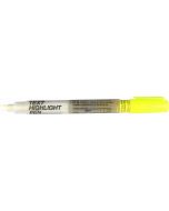 NIKKO HIGHLIGHTER - REFILLABLE - DOZEN - YELLOW - 1297