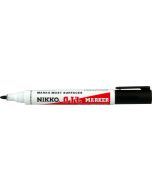 NIKKO OIL MARKER - BULLET TIP - DOZEN - BLACK - 1701