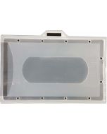 HARD PLASTIC ID CARD HOLDER - LANDSCAPE - BOX OF 20 - HPCL01