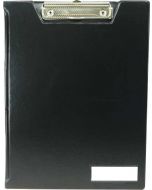 OSMER A4 CLIP FOLDER - 32 X 24.2CM - BLACK - CF01