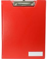 OSMER A4 CLIP FOLDER - 32 X 24.2CM - RED - CF03